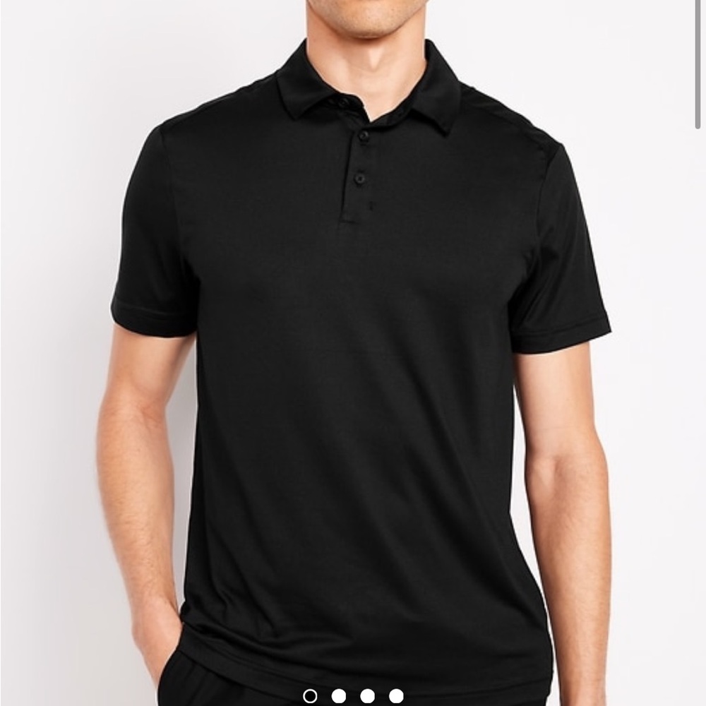 Old Navy Black Polo Shirt